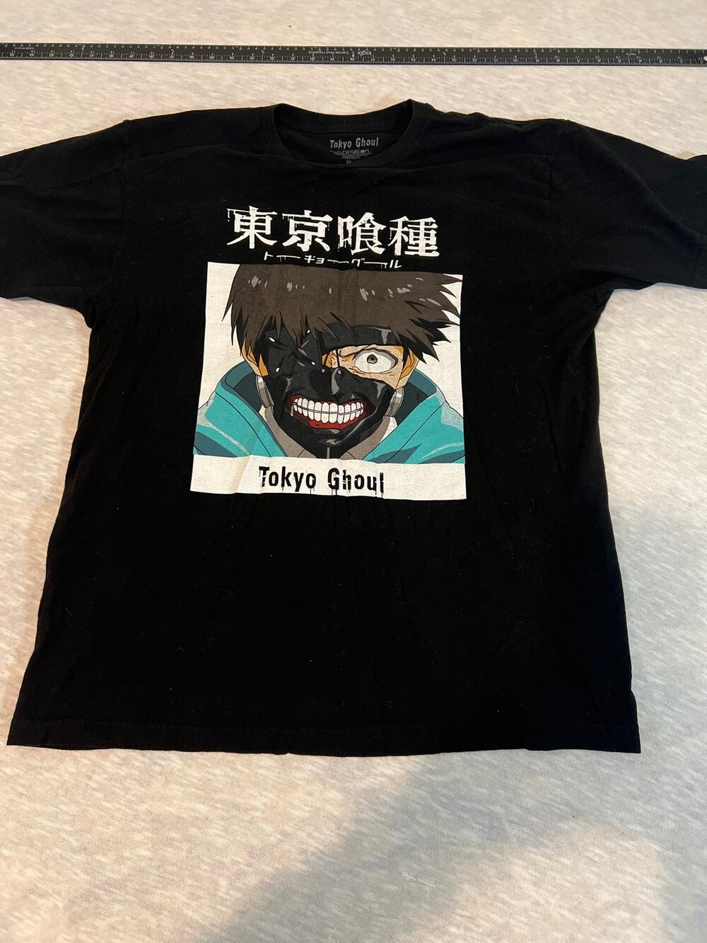 officially licensed Tokyo Ghoul graphic t-shirt featuring , Ken Kaneki.
